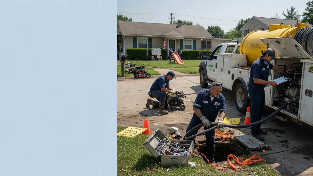 Septic Tank Pumping in Morganfield, KY near me